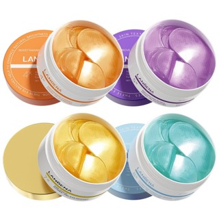  Mặt nạ mắt LANBENA dưỡng ẩm thành phần Vitamin C retinol hyaluronic axit ngọc trai đen cao cấp 80g  60 miếng  