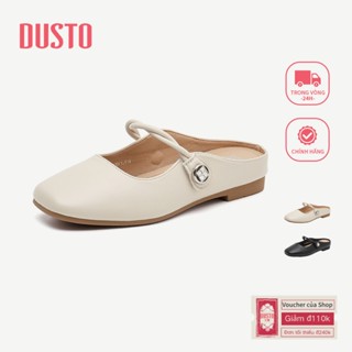 DUSTO Giày Muller Giày Đế Bằng Dép Nữ DW25X1250A