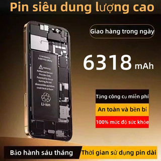 Pin Thay Thế Dung Lượng Cao Cho 6 6P 6s 6sP 7 7P 8 8P X XR XS 11 12 13 Max Pro Promax Bảo Hành Một Năm