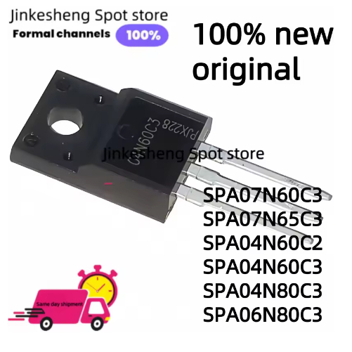 1-5 CÁI SPA07N60C3 SPA07N65C3 SPA04N60C2 SPA04N60C3 SPA04N80C3 SPA06N80C3 04N60C2 04N60C3 04N080C3 0