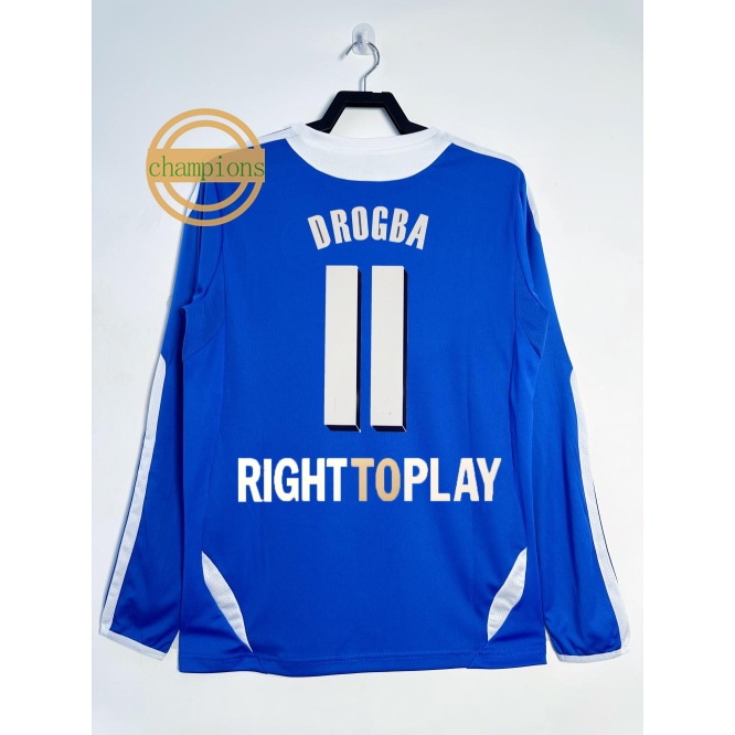 Áo bóng đá Chelsea phiên bản cổ điển 2011-12 có in hình LAMPARD và TORRES, size S-XXL