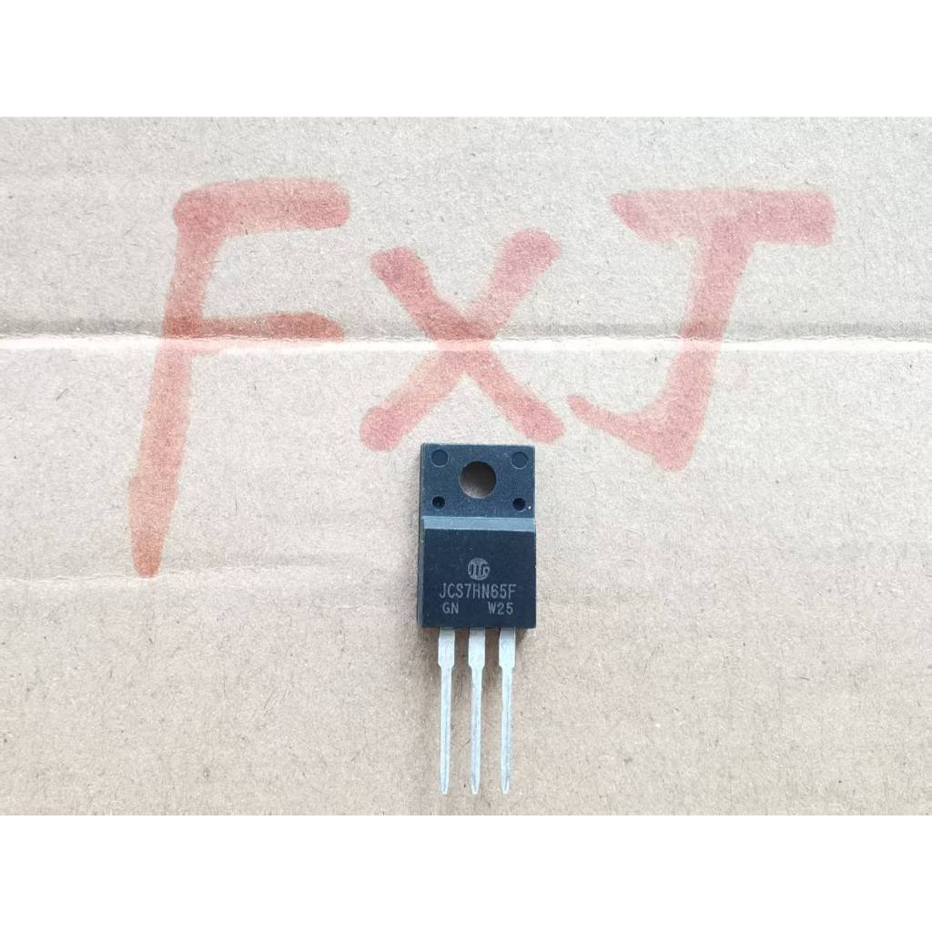 ((5 cái) Hàng tồn kho JCS7HN65F Hàng có sẵn Ống hiệu ứng trường TO-220F 7A 650V Thương hiệu mới Nguy