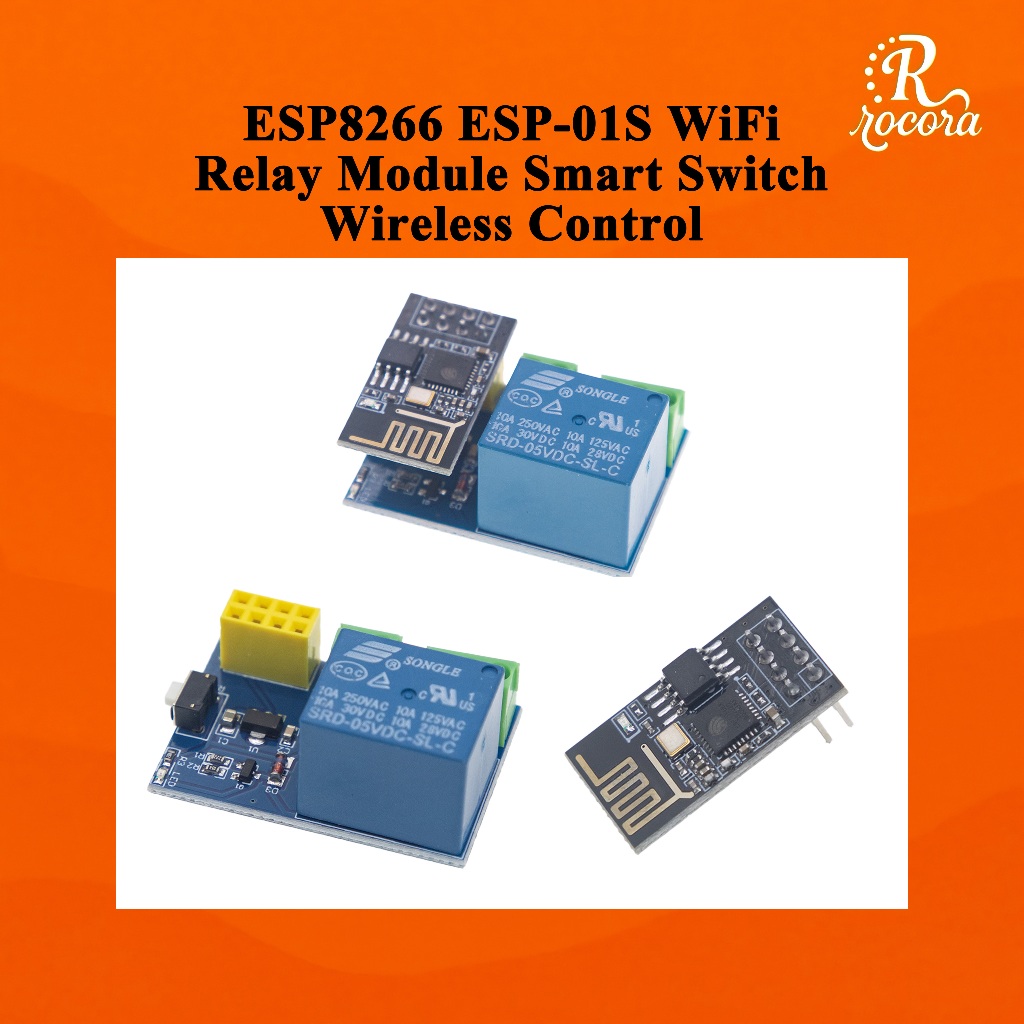 ESP8266 ESP-01S Mô-đun rơle WiFi Công tắc thông minh Điều khiển không dây với ESP-01S