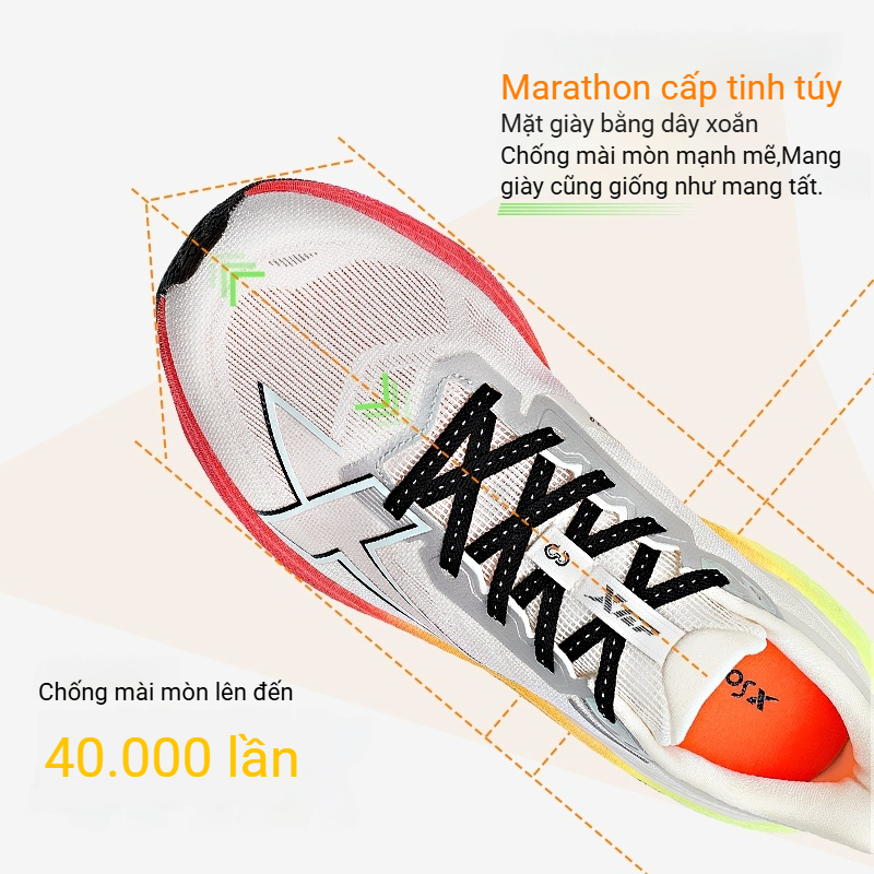 【XTEP】2000KM 3.0 Giày chạy bộ nam có đệm chuyên dụng cho sự thoải mái và bảo vệ khớp chân(Local delivery) | BigBuy360 - bigbuy360.vn