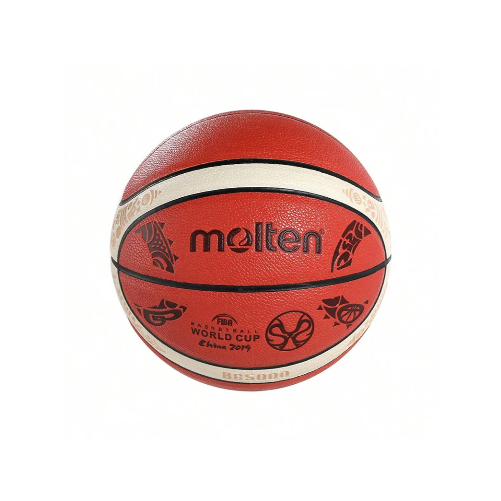 Bóng rổ Molten BG5000 size 7 được chứng nhận chính thức, phù hợp tập luyện và thi đấu cho cả nam và 