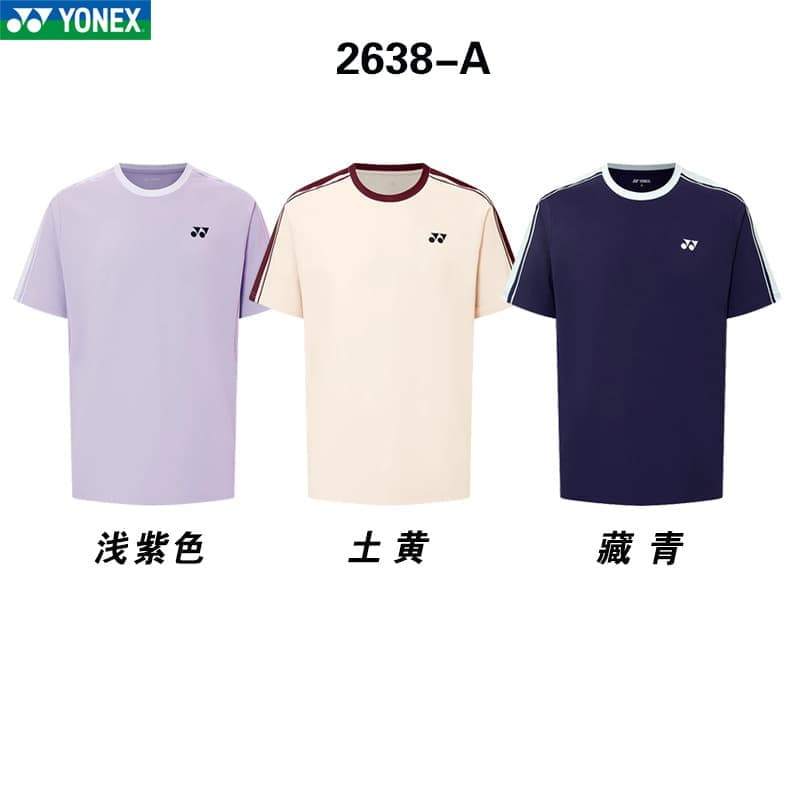 Áo thun cầu lông Yonex mới, Áo thun bóng bàn ngắn tay nam nữ, áo thun trận đấu bóng bàn, áo thun trậ