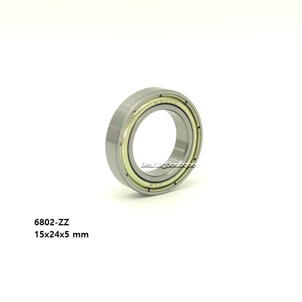 Vòng bi 6802 6802z 6802zz 68022rs 6802-2rs 6802-zz 15x24x5mm Thép chịu lực tiếng ồn thấp tốc độ cao