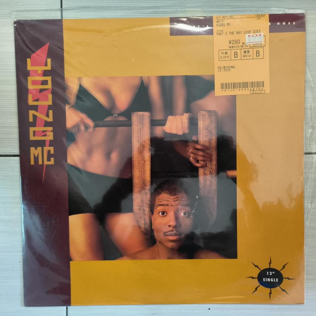 Young MC – That 's The Way Love Goes POP RAP HIP HOP 1991 VINYL LP