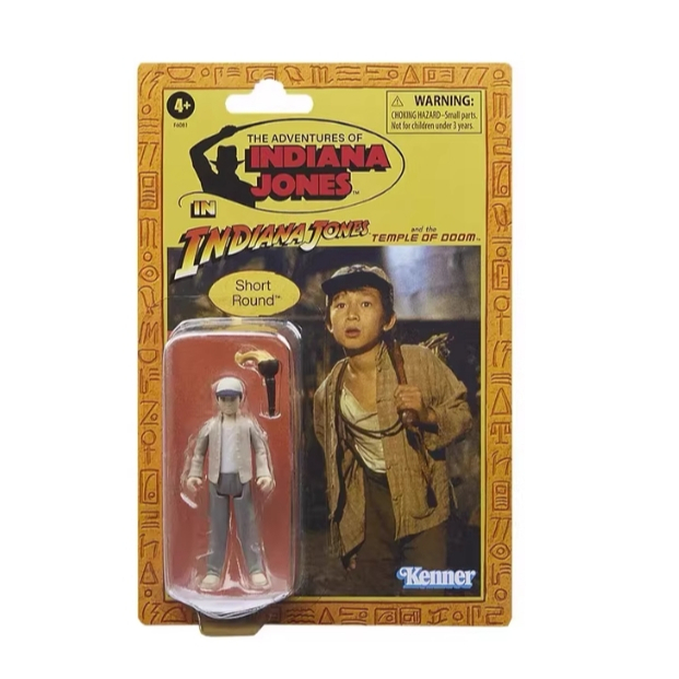 Hasbro Indiana Jones và The Temple of Death Bộ sưu tập cổ điển Shorty, Nhân vật hành động Indiana Jo