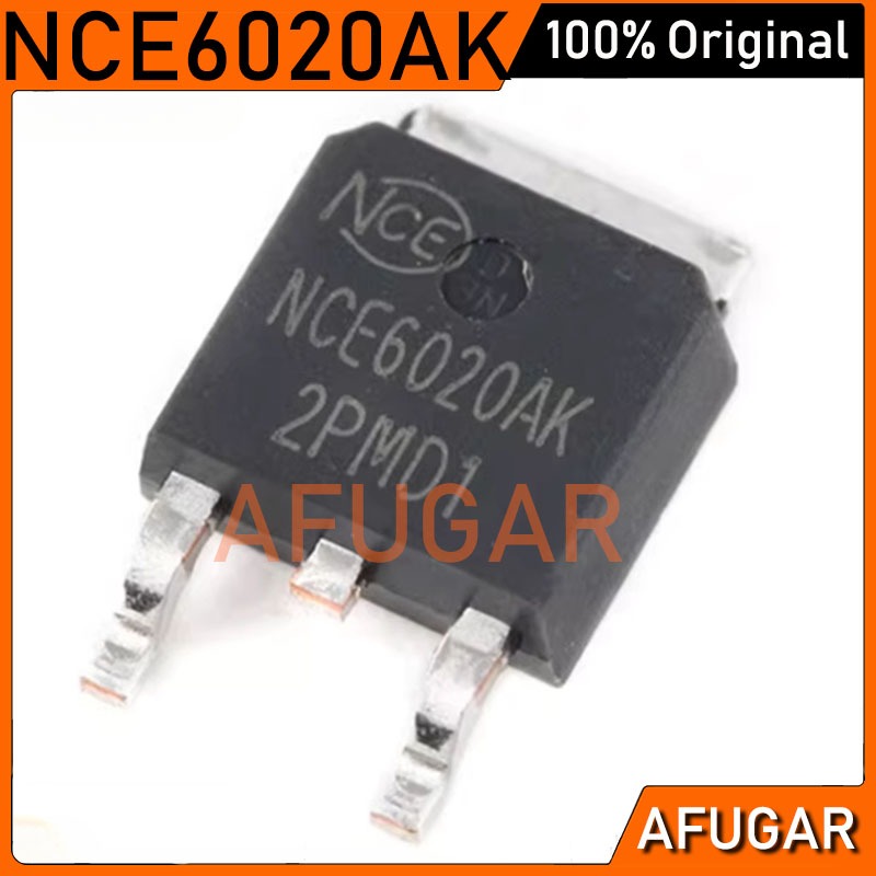 10 Cái NCE6020AK TO-252-2 60V / 20A N-channel MOS FET chip Mới nguyên bản