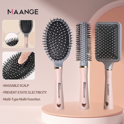 MAANGE Lược Gỡ Rối tĩnh điện massge Tạo Phồng Tóc Cỡ Lớn Chuyên Dụng 1459