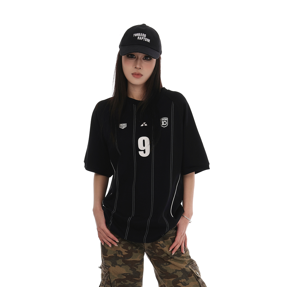 Áo thun thể thao cổ điển Mỹ style Y2K, phù hợp nam nữ