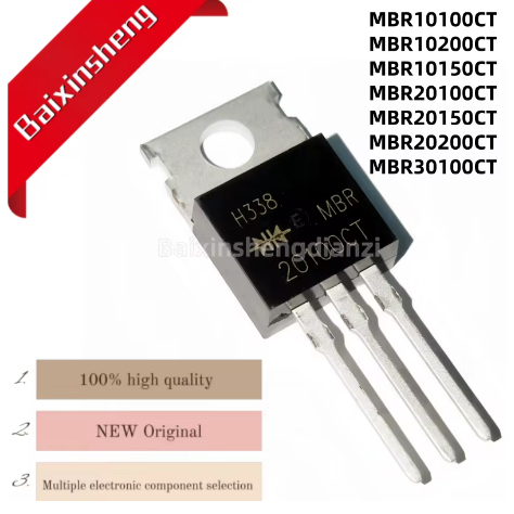 MBR10100CT, MBR10200CT, MBR10150CT, MBR20100CT, MBR20150CT, MBR20200CT, MBR30100CT, TO-220, diode Sc
