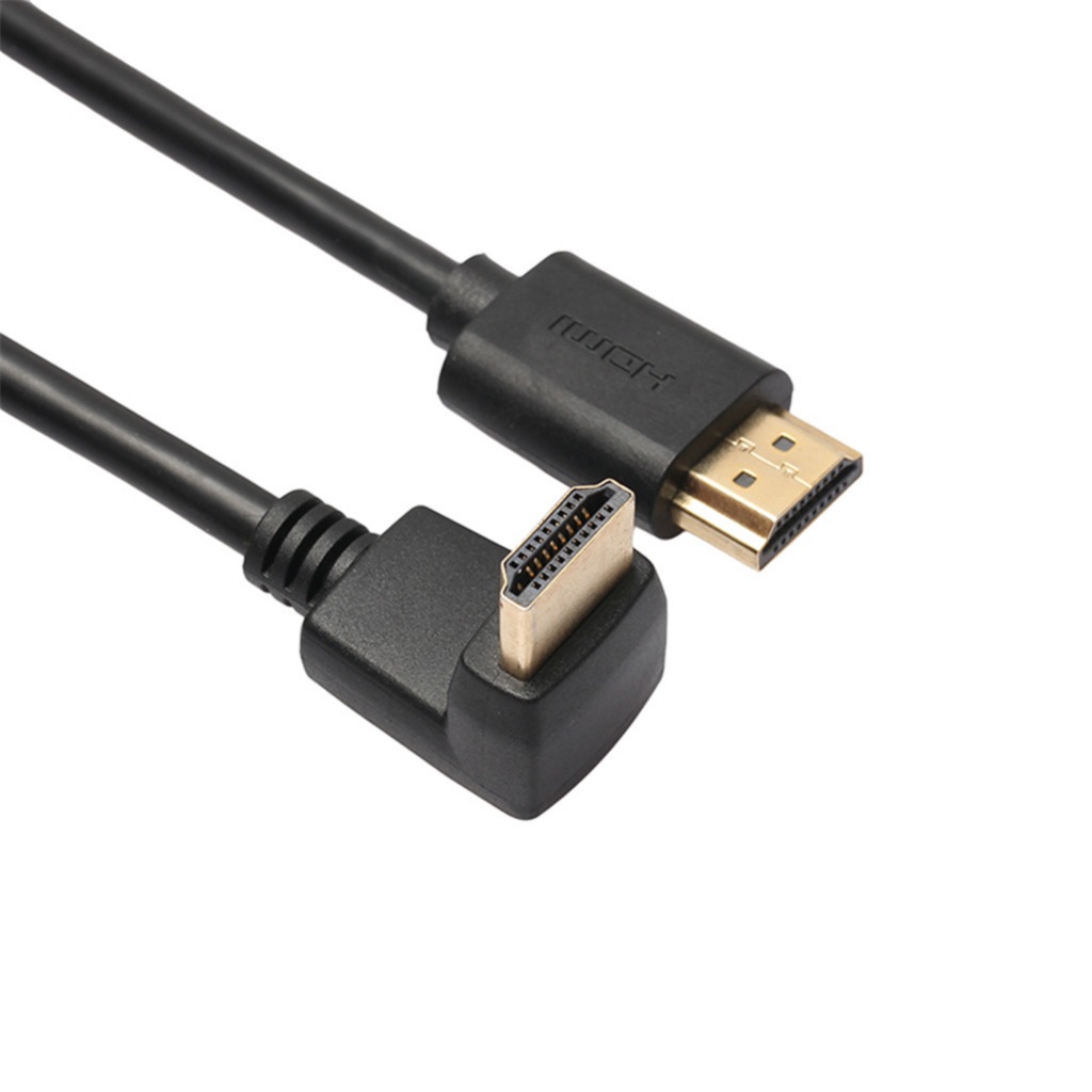 Cáp chuyển đổi đầu nối chuyển đổi nữ tương thích HDMI 30CM góc phải