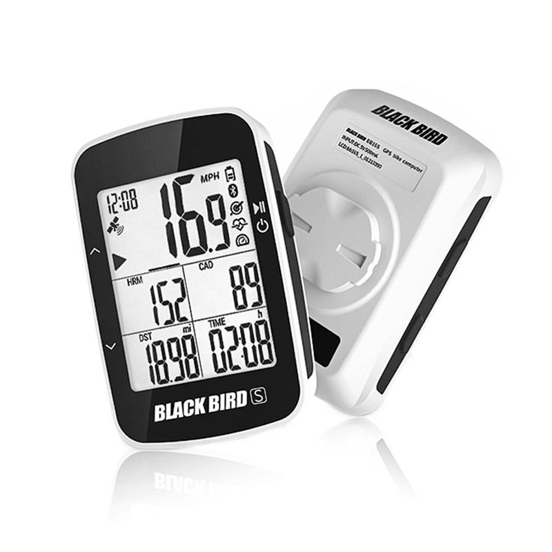 Máy tính xe đạp Blackbird BB16S - Màn hình lớn GPS không dây, chống nước, dành cho xe đạp đường trườ