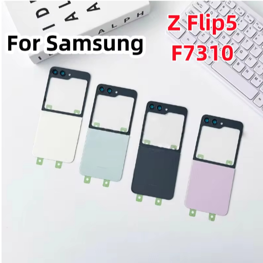 Ốp điện thoại Kính Thay Thế Cho Samsung Galaxy Z Flip5 F7310 F731U F731B F731N Vỏ Pin Cửa Sau Vỏ Ốp 