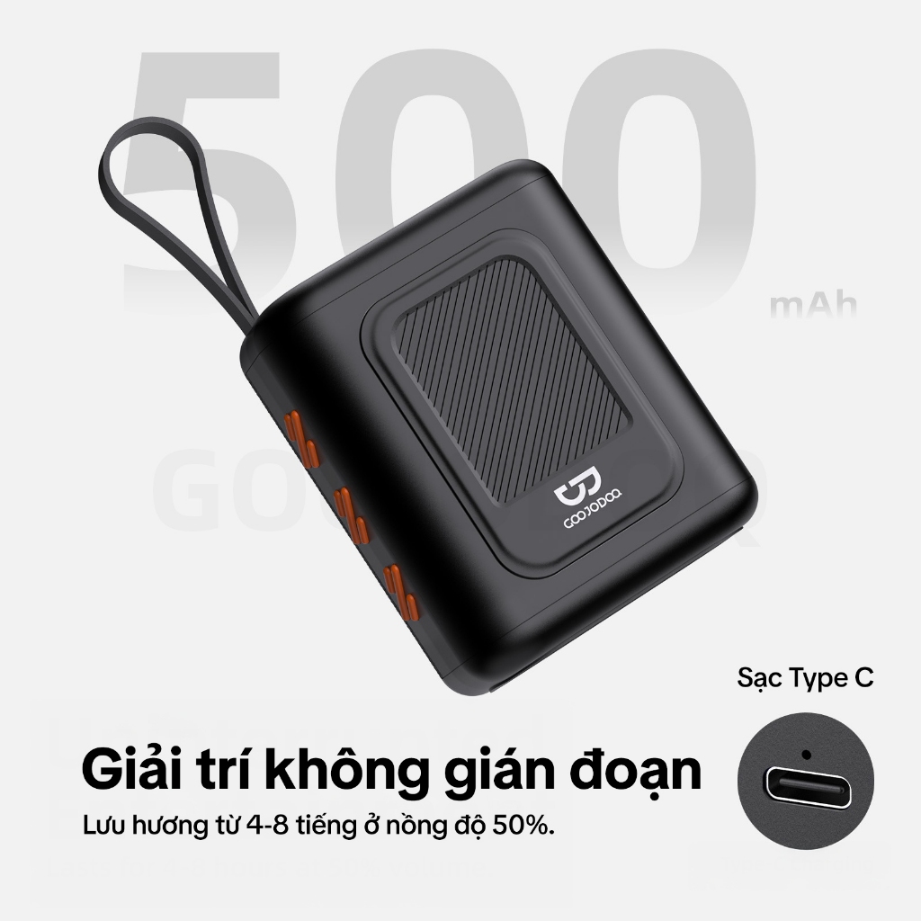 GOOJODOQ Loa Bluetooth Vải Chiếu Sáng RGB Chất Lượng Cao Hi Fi Chất Lượng Âm Thanh Hỗ Trợ Phát Lại TF / USB | BigBuy360 - bigbuy360.vn