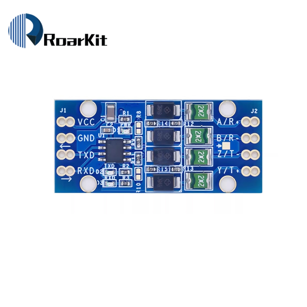 RS422 TTL tín hiệu hai chiều TTL 422 Mô-đun song công hoàn toàn 422 sang chip đơn 3.3V / 5V
