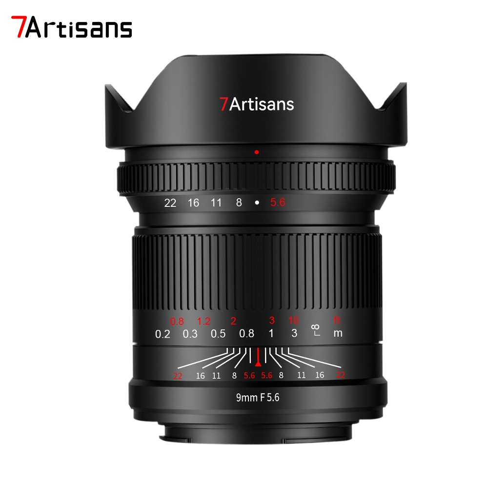 7Artisans 9mm F5.6 ASPH Được thiết kế cho máy ảnh toàn khung