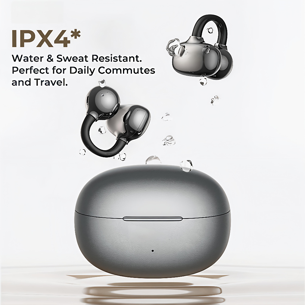 NE55 Tai nghe dịch bluetooth 6.0 Chế độ phụ đề trực tiếp kẹp tai HD truyền & Gọi khử tiếng ồn IPX4 có micrô | BigBuy360 - bigbuy360.vn