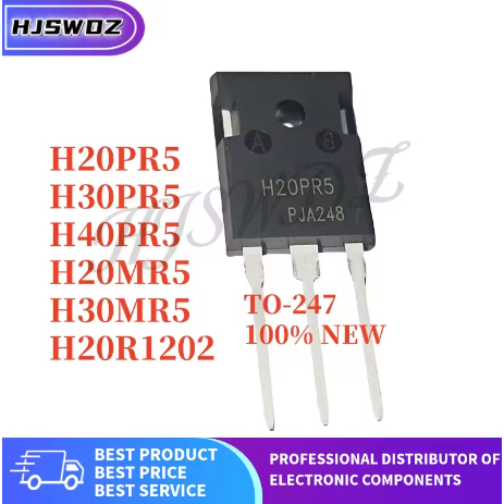 1-5 Chiếc Thương Hiệu Mới H20MR5 H30PR5 H20PR5 H40PR5 H30MR5 H20R1202 TO-247 IGBT Máy Hàn Ống Còn Hà