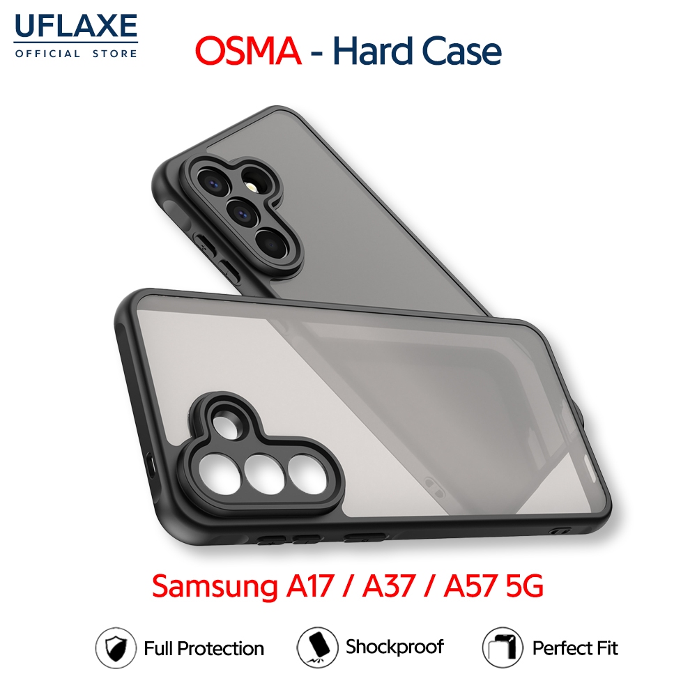 UFLAXE OSMA - Ốp Lưng Samsung Galaxy A17 / A37 / A57 5G - Op Cứng Chống Sốc, Ốp Lưng Điện Thoại Mờ C