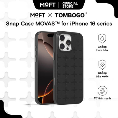 Bộ sưu tập Monogram MOFT X Tombogo được sản xuất bởi MOVASTM Cho iPhone 16 Pro & Pro Max