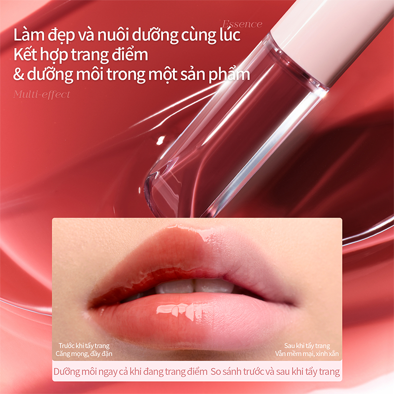 [KOL] Son môi kem hai đầu Mooekiss tự hào có thiết kế 2 trong 1 đa chức năng với công thức chứa 92% thành phần dưỡng ẩm và chống nhòe | BigBuy360 - bigbuy360.vn