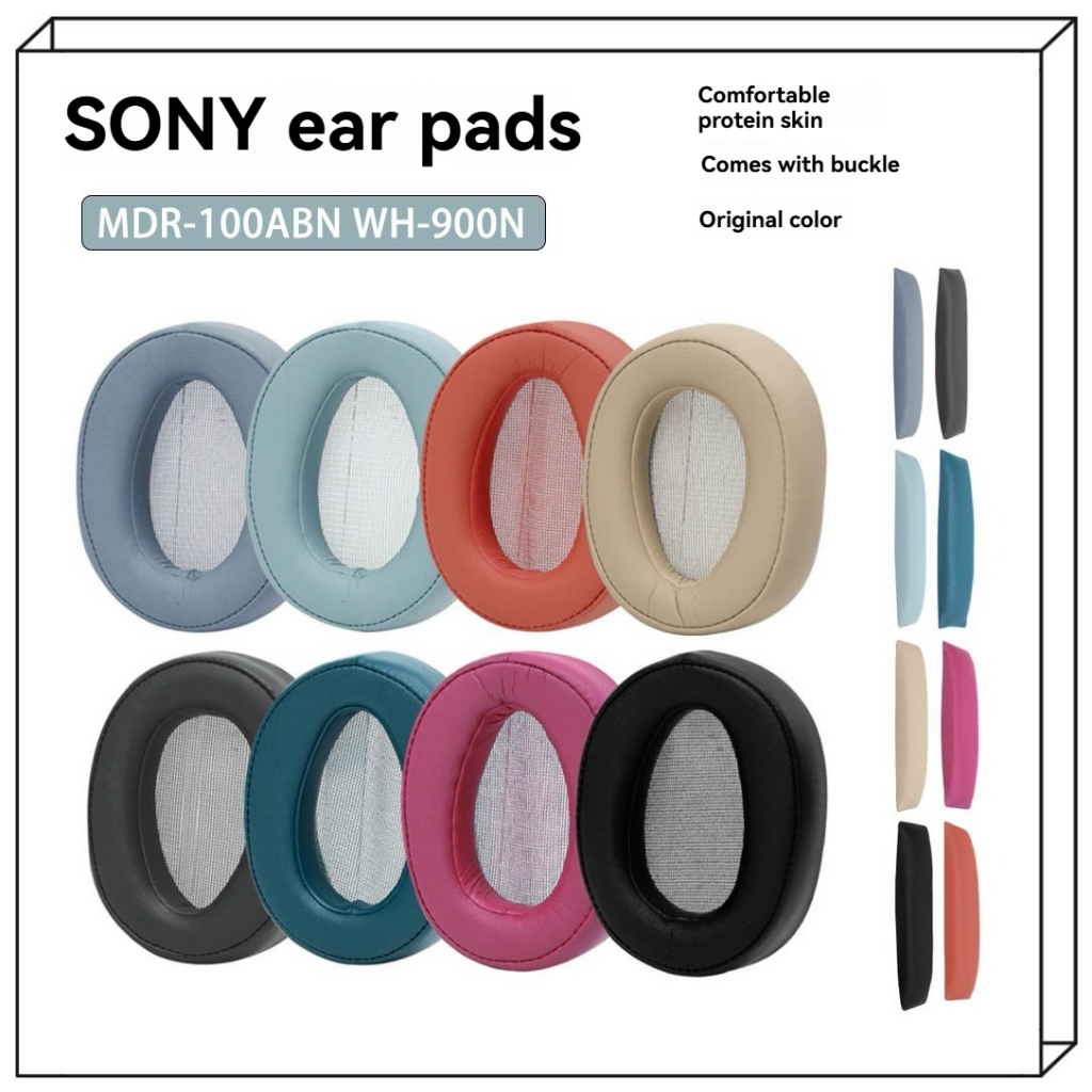 Thích hợp cho Sony Sony Sony WH-H900N Vỏ tai nghe Miếng bọt biển Đệm tai MDR-100ABN 100abn Bịt tai h