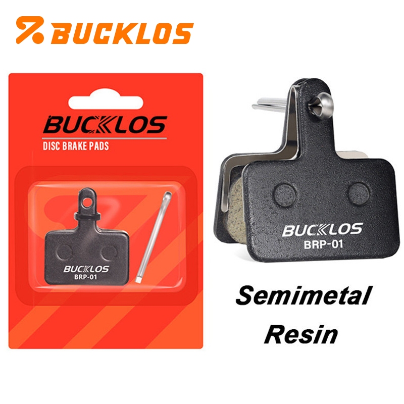 Bucklos MT200 Break Pad Nhựa Phanh Đĩa Má Phanh Xe Đạp Bán Kim Loại Má Phanh B01S
