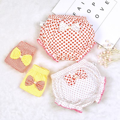 Adabaobao® ᵛⁿ Mùa hè 100% cotton mềm panty bánh mì quần short trẻ em dễ thương 0-4Y