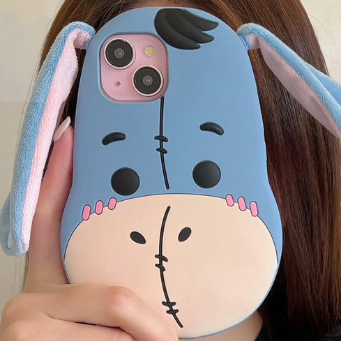 Ốp lưng IPhone16 / 17 / 15 / 14 / 13Thích hợp cho Phim hoạt hình Eeyore Donkey Vỏ điện thoại****