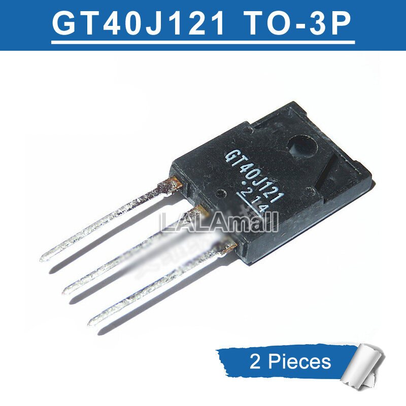 2 Chiếc GT40J121 TO-3P 40A / 600V N-Channel IGBT Transistor Mới Ban Đầu