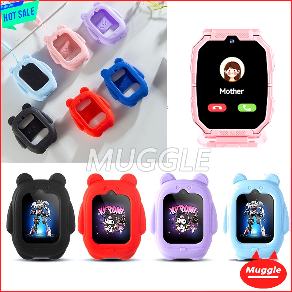 Awei H66 Kids Watch Vỏ đồng hồ thông minh trẻ em Vỏ silicon mềm Awei H66 Phim hoạt hình đồng hồ trẻ 