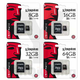 Thẻ Kingston 100% chính hãng SD / TF lưu trữ dữ liệu thẻ lưu trữ 16GB 32GB 64GB 128GB 256GB 512GB mini cắm và chạy đầu ra an toàn di động