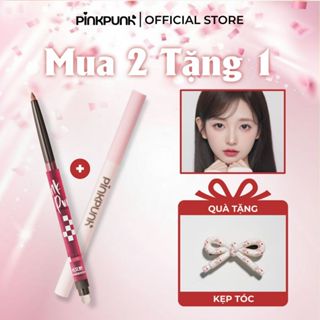 COMBO 2 PinkPunk Bút Chì Kẻ Viền Môi 4 in 1 + Bút vẽ bọng mắt 2 đầu Dolly Eyes