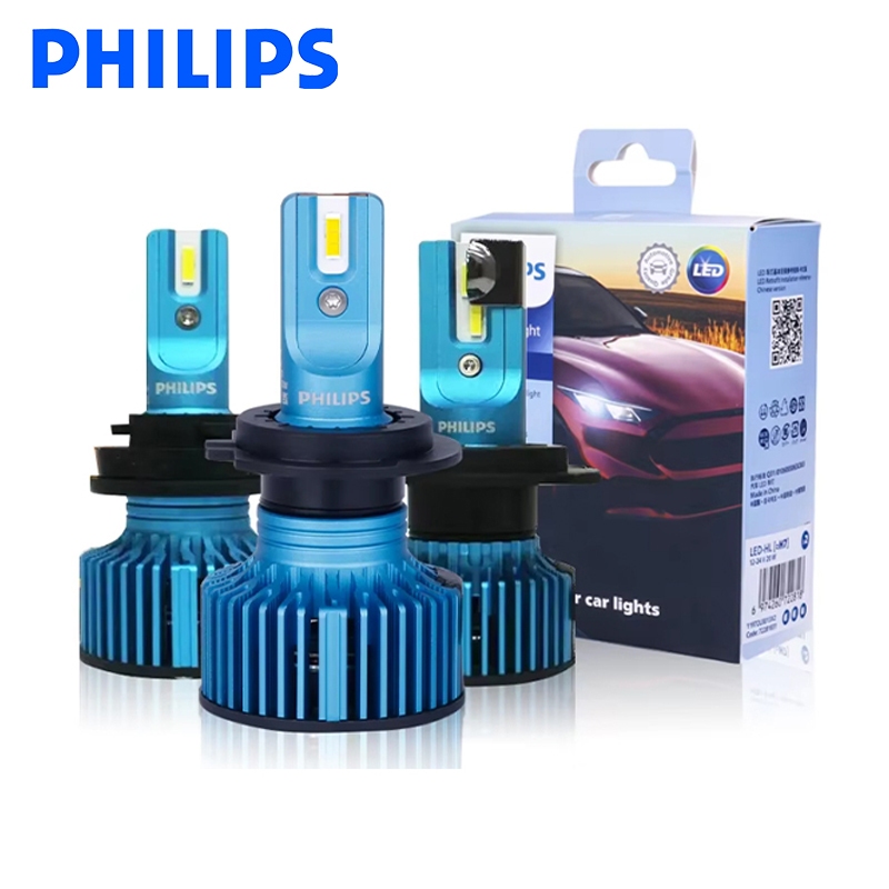 PHILIPS Ultinon Pro3013 LED Đèn pha xe hơi H1 H3 H4 H7 H8 H11 H16 H11 HB3 HB4 HIR2 12V 24V 6000K Cườ