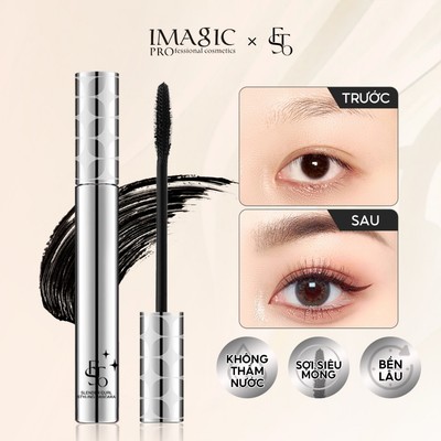 Mascara IMAGIC Black lâu trôi, khô nhanh & chống nước 6G