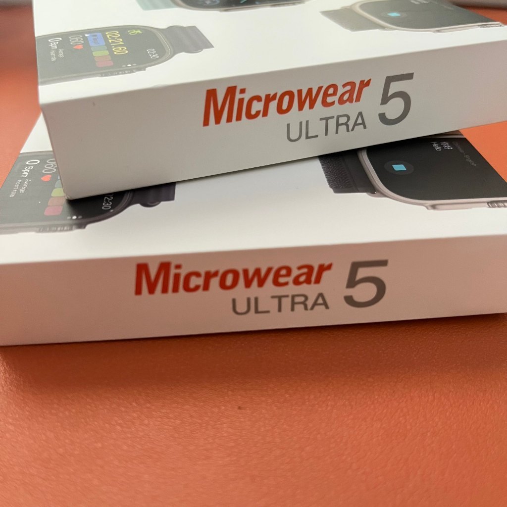 Ultra 3 Microwear hello Watch Ultra 5 Smart Watch free case 49mm Smartwatch sạc không dây cuộc gọi b