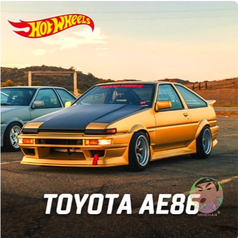 Hot Wheels TOYOTA AE86 SPRINTER TRUENO Xe Mô Hình Hình