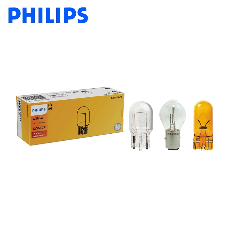 PHILIPS T10 T15 T20 S2 12V 12256 12961 12396 12067 12065 12066 12728 Bóng đèn chính hãng Đèn báo rẽ 
