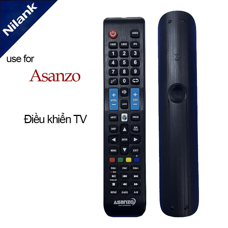 NiLANK  Remote Có thể điều khiển Asanzo tv