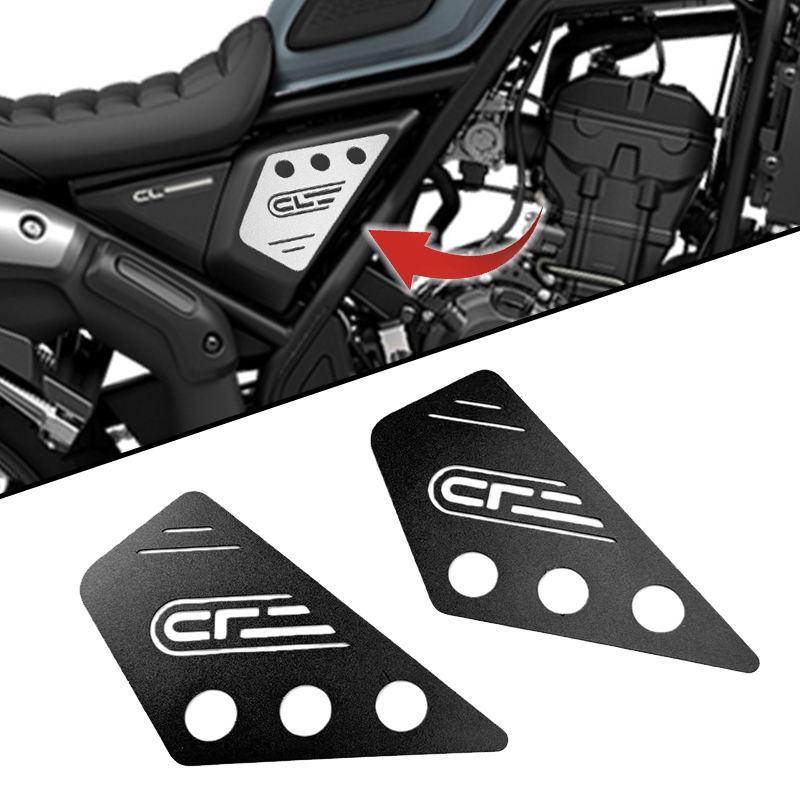 CL300 CL500 Xe Máy CNC Nhôm Pin Viền Bộ Ghế Bên Trái Và Phải Dành Cho Xe HONDA CL 300 500 2023-2025 
