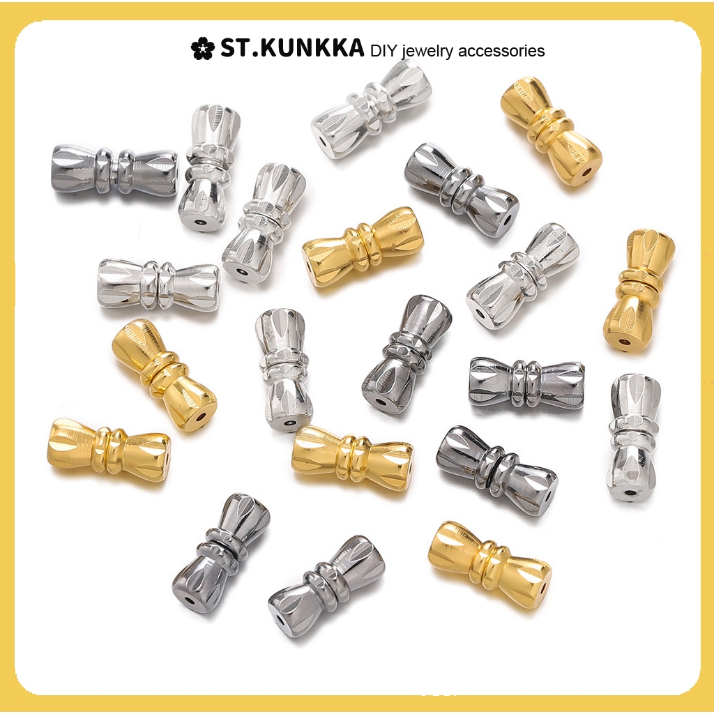 St. kunkka 5 Chiếc Turnbuckle Khóa xoắn ốc Vòng cổ ngọc trai xoắn Phụ kiện phụ kiện