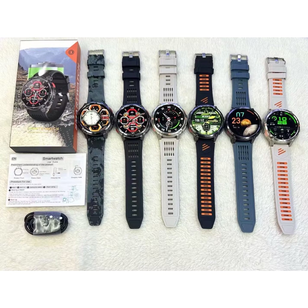 Đồng hồ thông minh 2026 HT33 dành cho nam Đồng hồ lặn và bơi lội chống nước Thể thao ngoài trời Đồng