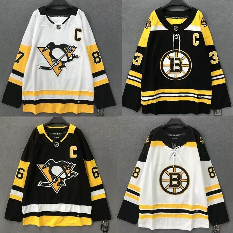 NHL Jersey Thêu Style Hip Hop Đường Phố, Kích Thước Lớn