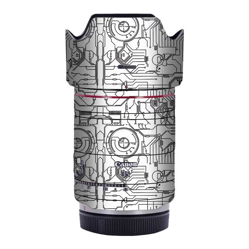 Nhãn Dán Tùy Chỉnh Cho Canon RF 35mm F1.4 L VCM Decal Da Ống Kính Máy Ảnh Vinyl Bọc Phim Áo RF35F1.4