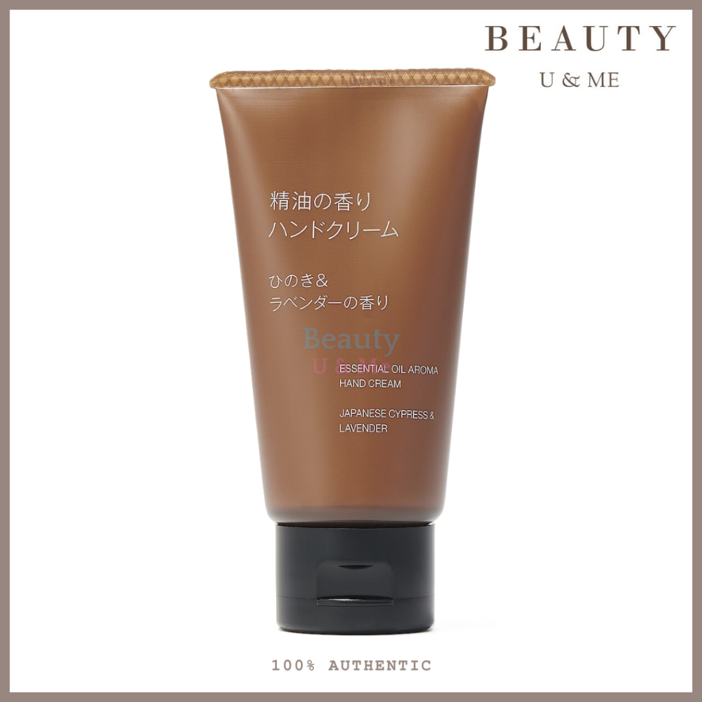 Kem dưỡng tay hương thơm tinh dầu MUJI JP Cypress & Lavender 50g