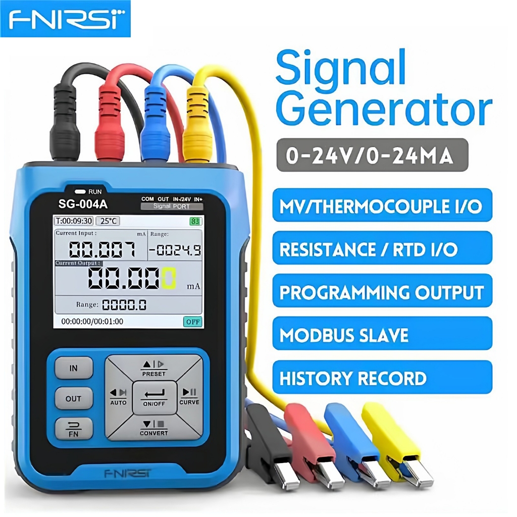 Fnirsi SG-004A 4-20mA Đa Năng Gerador de sininal PT100 Cặp Nhiệt Điện Trở Áp Quá Trình Biến Áp Lực H
