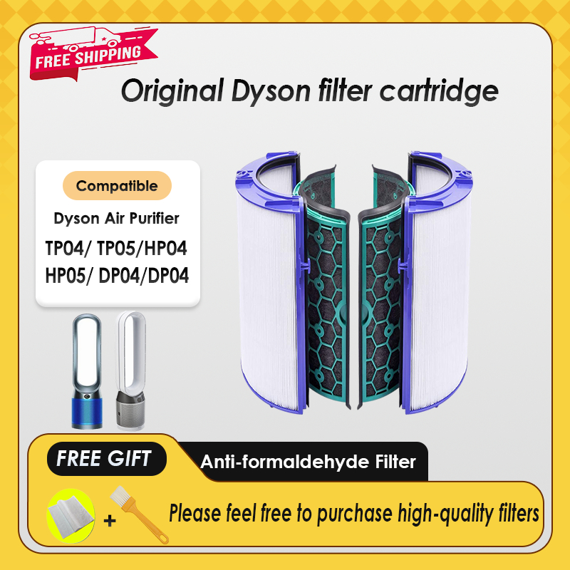Thay thế Tương thích với dyson TP04, HP04, DP04, TP05, HP05, DP05 Filter Authentic HEPA & Active Car